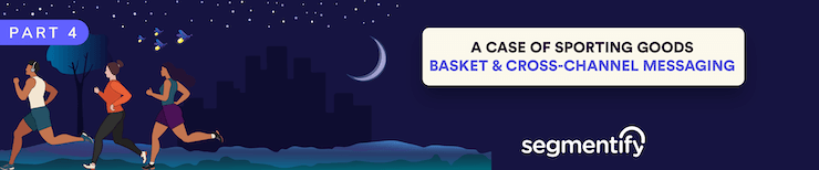 Banner for "A Case of Sporting Goods Part 4: Basket Pages & Cross-Channel Messaging"