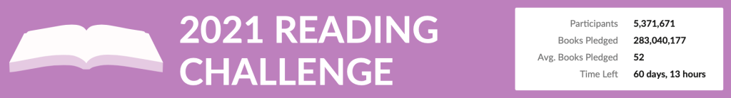 Goodreads 2021 Reading Challenge