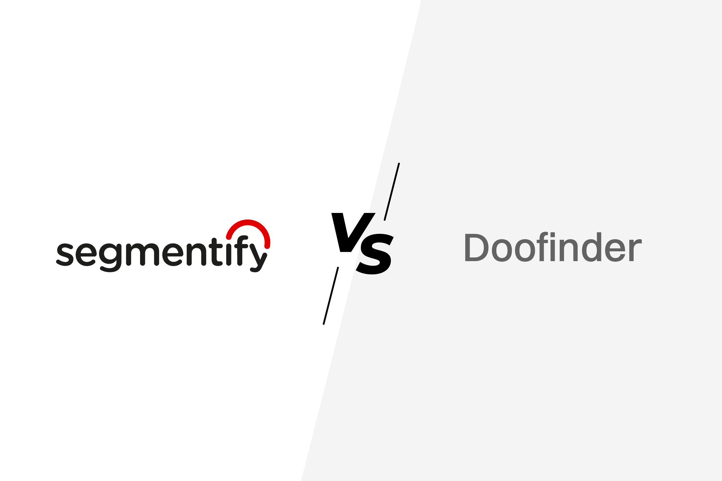 Segmentify vs. Doofinder
