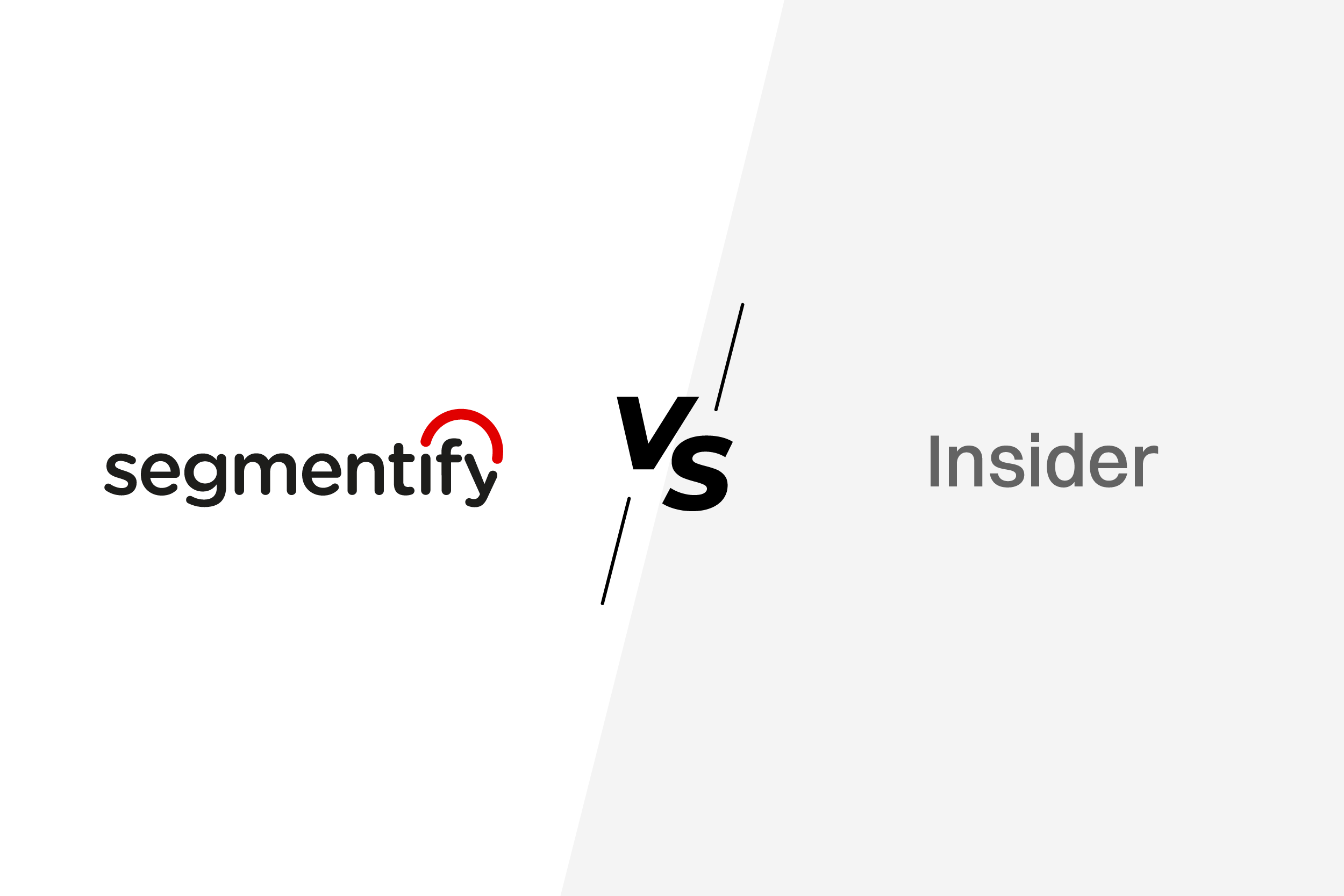 Segmentify vs. Insider