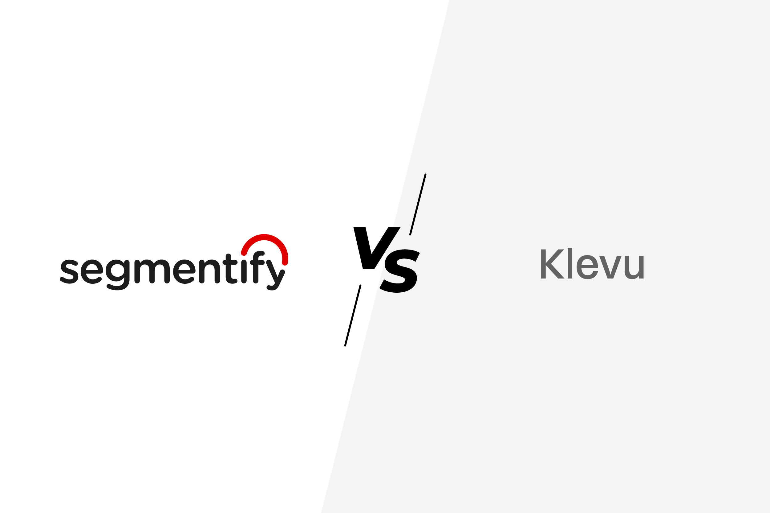 Segmentify vs. Klevu