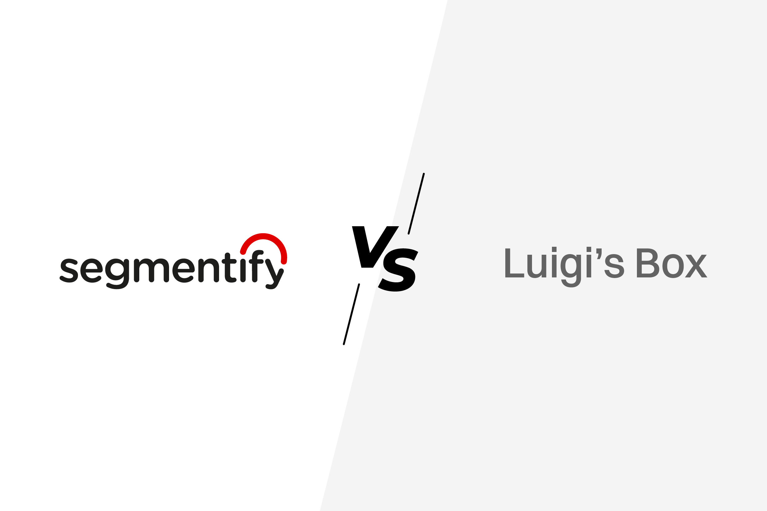 Segmentify vs. Luigi's Box