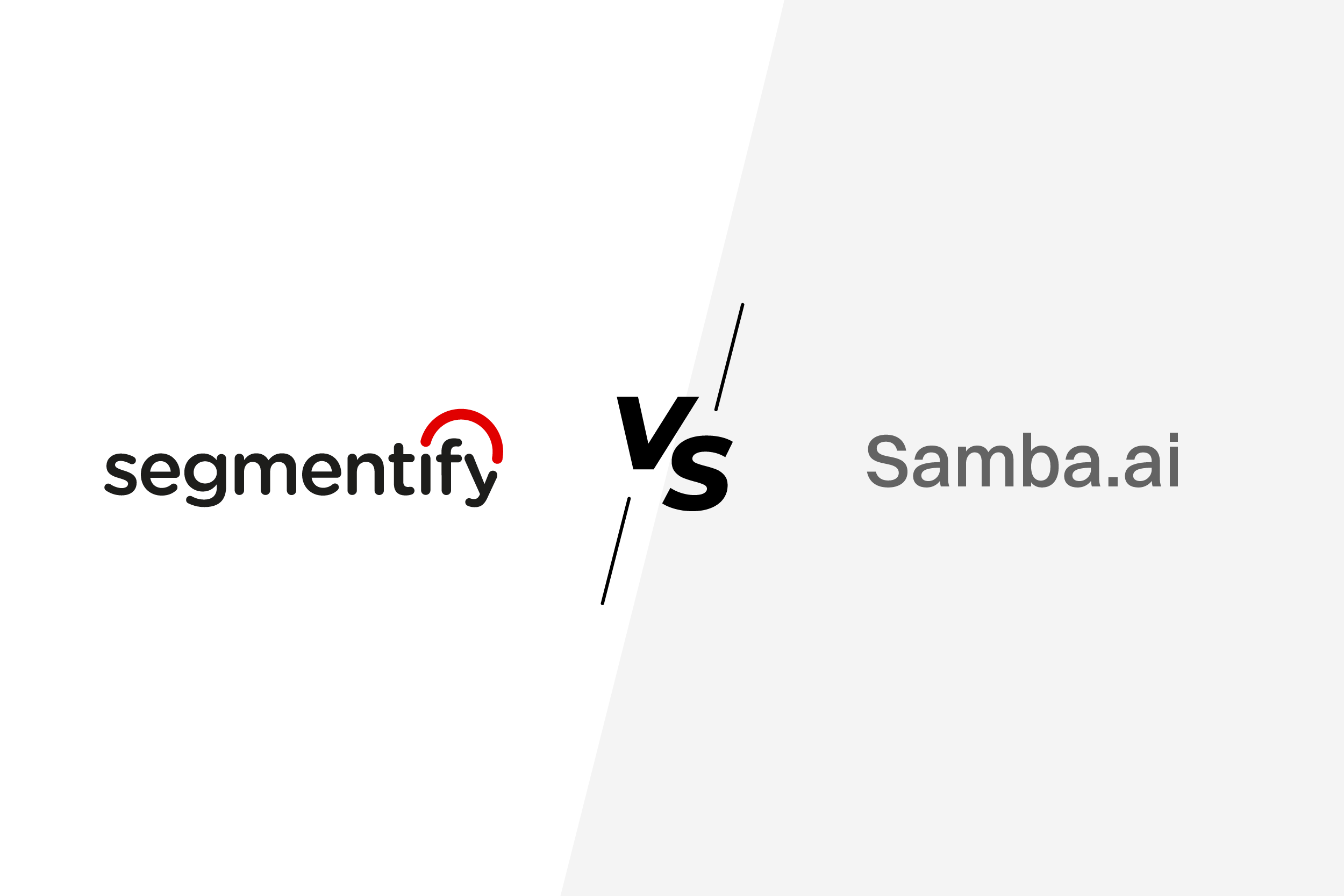 Segmentify vs. Samba.ai