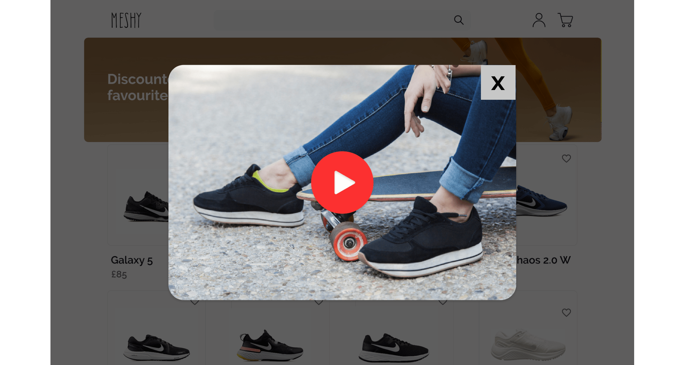 Video Pop-Up Banner